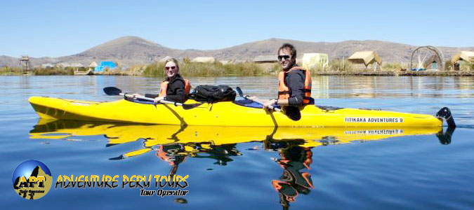 Kayaking to Uros