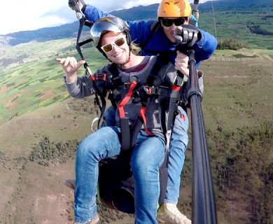 PARAPENTE TOUR CUSCO 1/2 Día