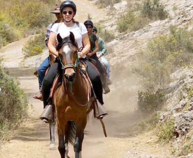 Paseo en caballos a la Laguna de Huaypo